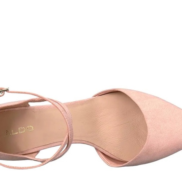 Aldo Brookshear Women's Block Heels Light Pink Size 8.5 - Picture 5 of 16